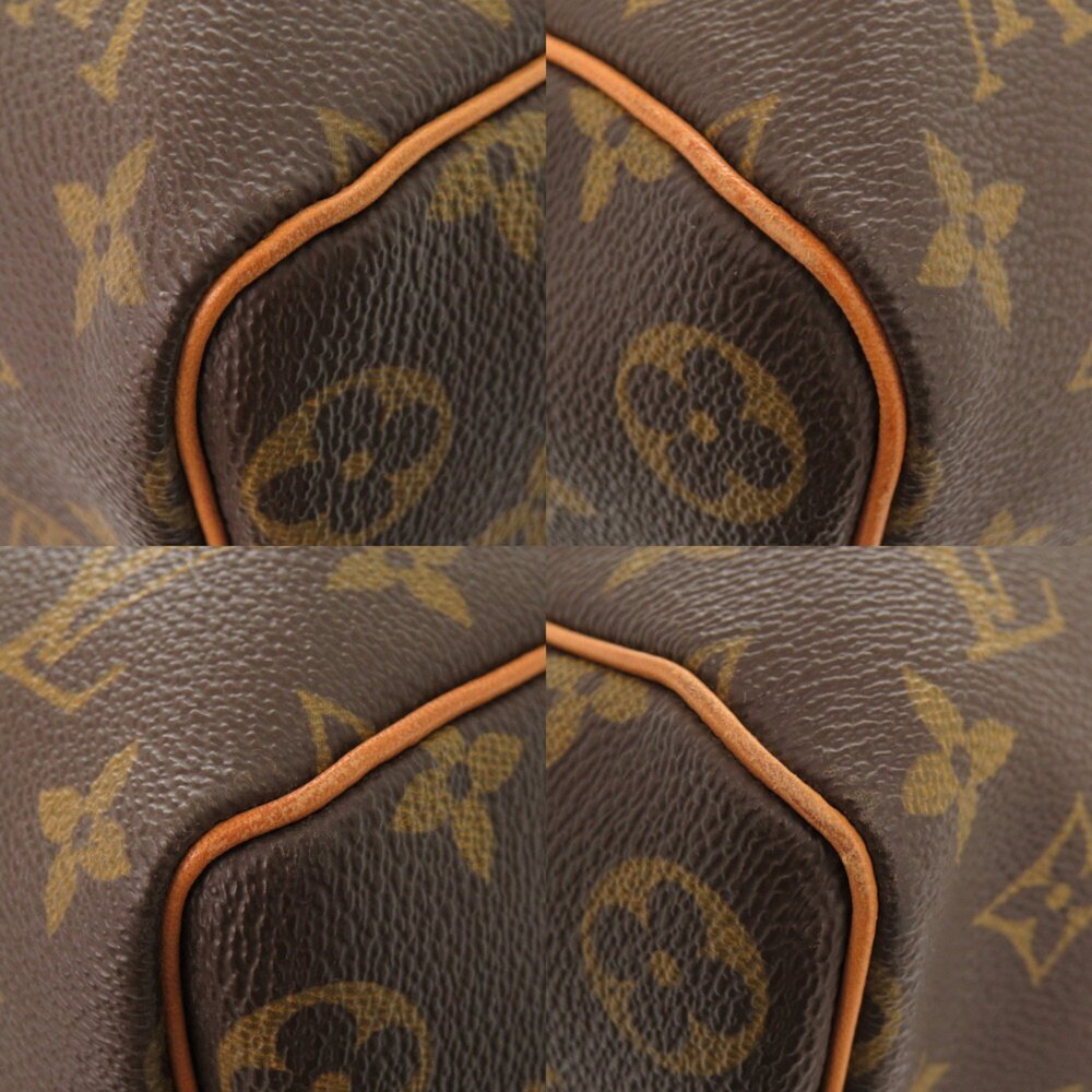 LOUIS VUITTON Authentic Brown Monogram Keepall 45 Boston Bag - Picture 4 of 10